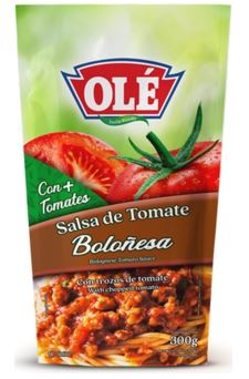 SALSA OLE 300GR BOLONESA POUCH