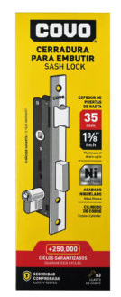 CERRADURA P/EMBUTIR COVO 35MM