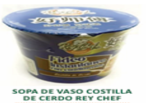 SOPA INSTANTANEA REY CHEF 110GR COSTILLA DE CERDO