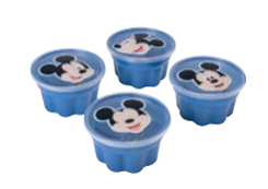 MOLDE P/GELATINA PLASUTIL 4PZAS 150ML MICKEY