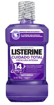 ENJUAGUE BUCAL LISTERINE 500ML CUIDADO TOTAL