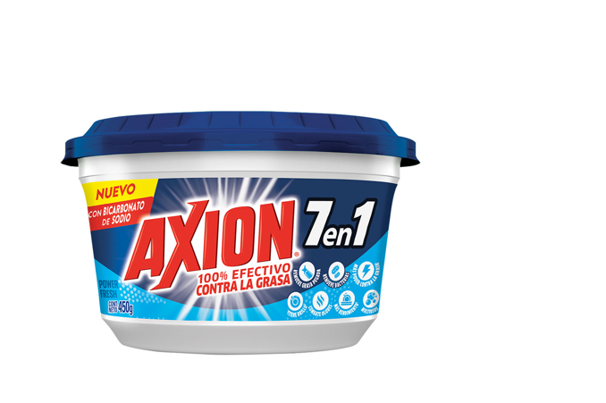 LAVAPLATOS AXION 450GR  BICARB 7 EN 1 CREMA