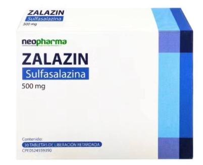 ZALAZIN 500MG X 30TABL SULFASALAZINA NEOPHARMA