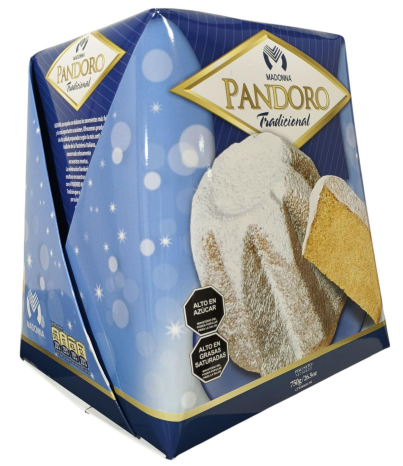 PANDORO MADONNA 750GR TRADICIONAL