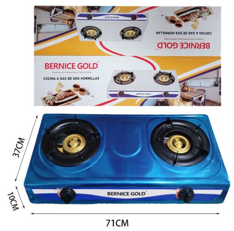 COCINA A GAS BERNICE 2H ALUM