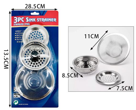 SET DE REJILLAS 3PZAS