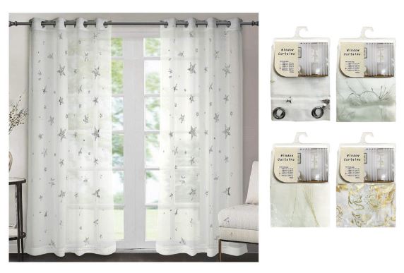 CORTINA DE VENTANA 140X240CM TELA