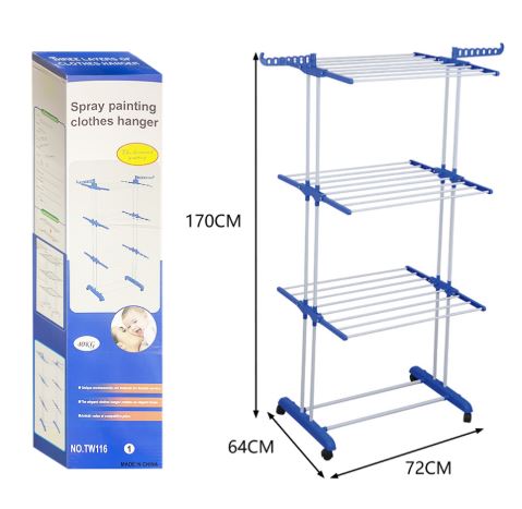 TENDEDERO DE ROPA 170CM