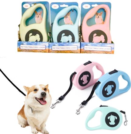 CORREA PARA PERROS RETRACTIBLE