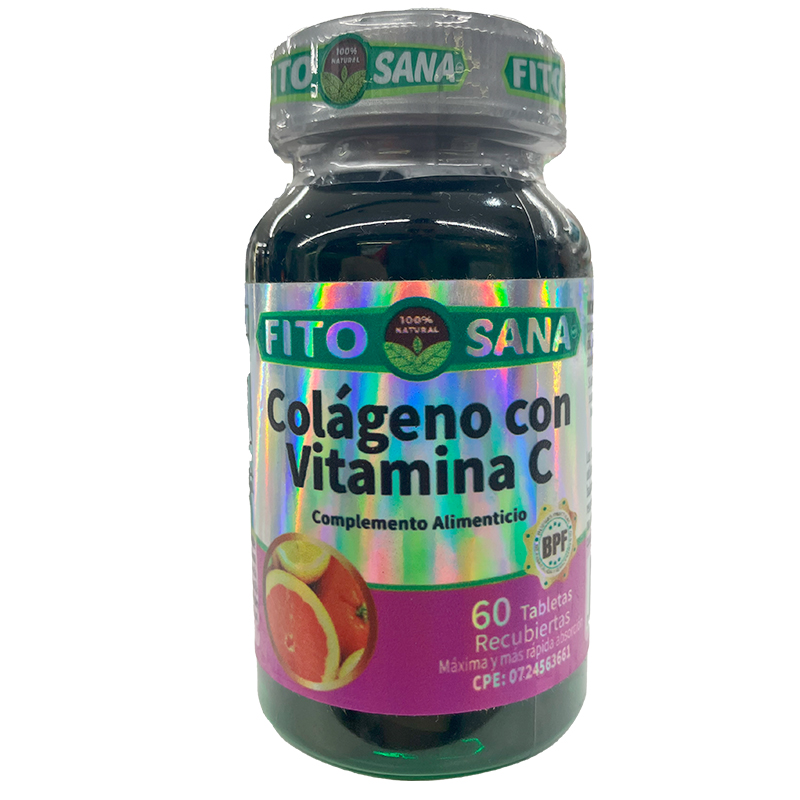 COLAGENO CON VIT C X 60TABL FITOSANA