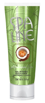 GEL DE BAÑO SPALINE 200ML EXF MANDARINA COCO