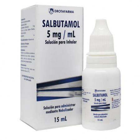 SALBUTAMOL 5MG X 15ML SOL INHALAR DROTAFARMA