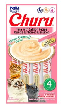 SNACK P/GATOS CHURU 4UND SALMON