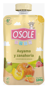 COLADO OSOLE 100GR AUYAMA ZANAHORIA