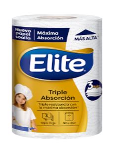 TOALLIN ELITE BLANCO TRIPLE ABSORCION