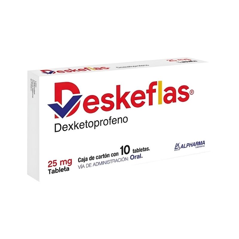 DESKEFLAS 25MG X 10TABL ALPHARMA