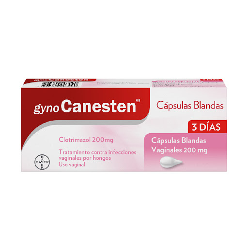 GYNO CANESTEN 200MG X 3CAPS VAG BAYER