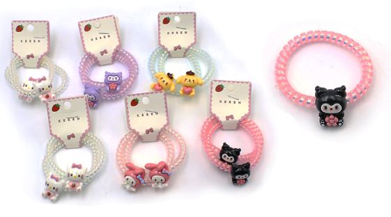 COLAS DE CABELLO SANRIO 2PCS