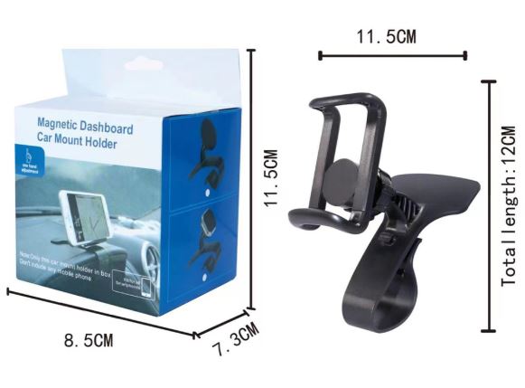 SOPORTE GIRATORIO DE TELEFONO P/CARRO GANCHO