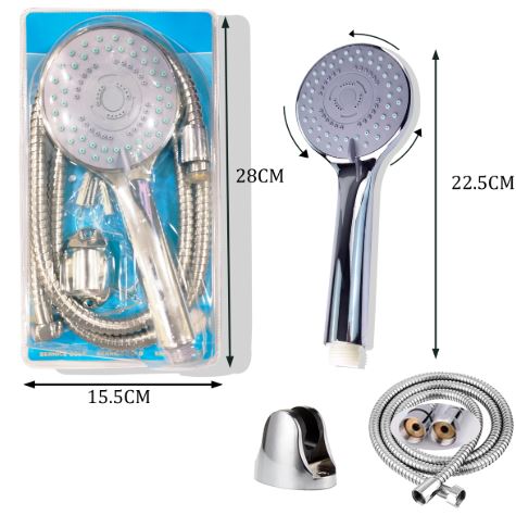 DUCHA DE MANO C/MANGUERA Y SOPORTE