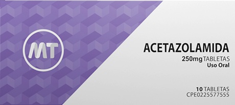 ACETAZOLAMIDA 250MG X 10TABL WEST COAST