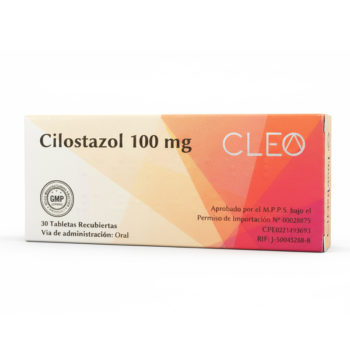 CILOSTAZOL 100MG X 30TABL CLEOPHARMA