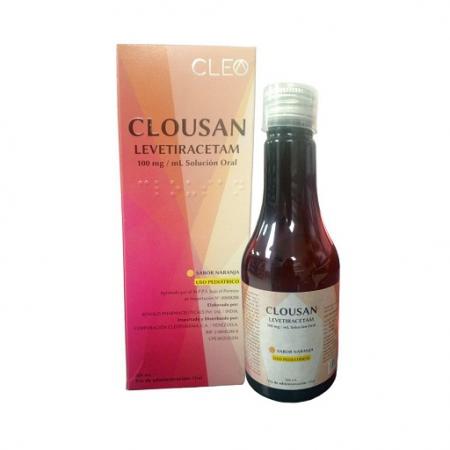 CLOUSAN 100MG X 150ML LEVETIRACETAM CLEOPHARMA