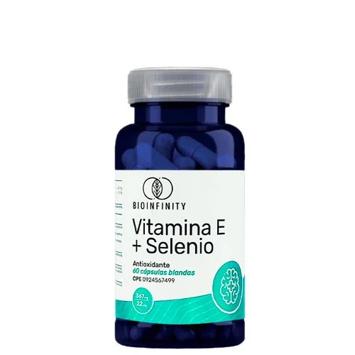 VITAMINA E + SELENIO X 60CAPS BIOINFINITY