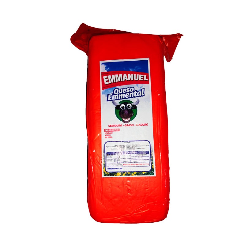 QUESO EMMANUEL  AMARILLO X KG