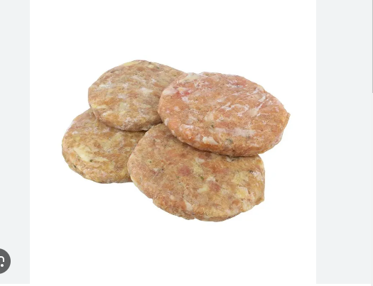 HAMBURGUESA DE POLLO EMPANIZADO X KG