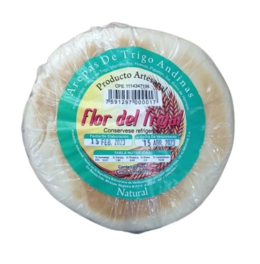 AREPAS FLOR DE TRIGO NOR X 5UND