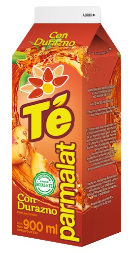 TE PARMALAT 900ML DURAZNO