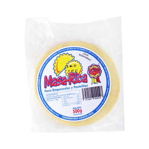 MASA LISTA MASA RICA 500GR MEDIANA