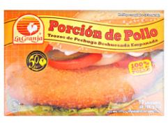 PORCION LA GRANJA POLLO EMP FAM 12X106GR