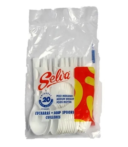 CUCHARAS SELVA x20Und MED TEA SPOONS