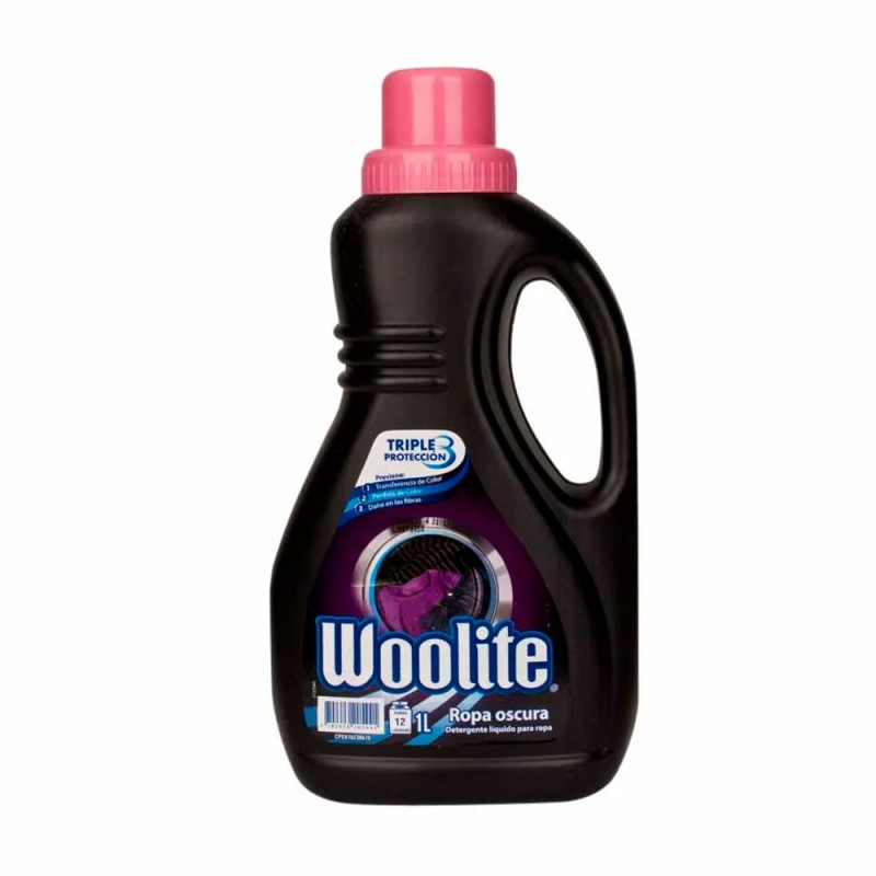 DETERGENTE WOOLITE 1LT ROP NEG LIQ