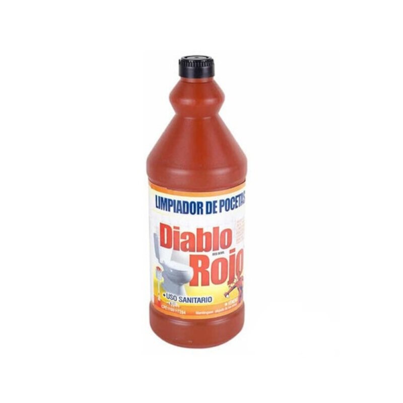 LIMPIADOR DE POCETAS DIABLO ROJO 900ML