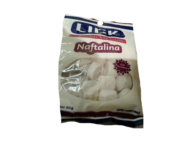 NAFTALINA LICK 60GR ALCANFORA