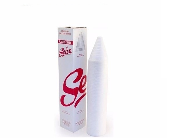 VASOS SELVA 3OZ X150UND CONIC PLAST