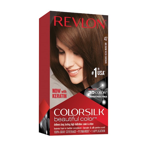 TINTE REVLON 47 CAST MED CALI KERATINA