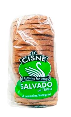 PAN INTEGRAL EL CISNE 500GR SALVADO