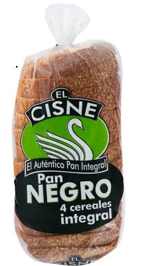 PAN INTEGRAL EL CISNE 650GR NEGRO
