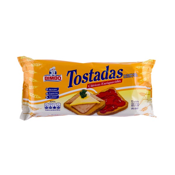 PAN TOSTADO BIMBO 130GR