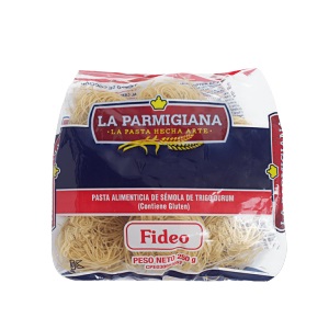 PASTA PARMIGIANA 250GR FIDEOS