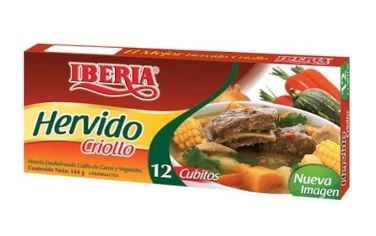 CUBITO IBERIA 144GR DE HERVIDO CRIOLLO