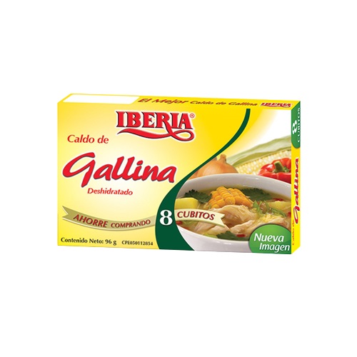 CUBITO IBERIA 96GR DE GALLINA