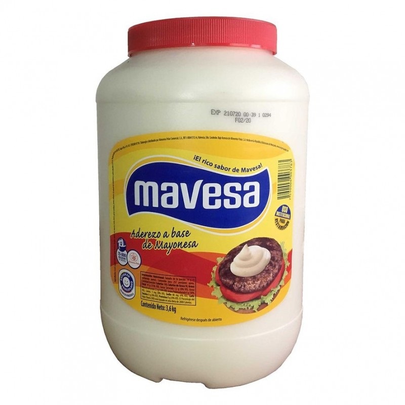 MAYONESA MAVESA 3.6KG.