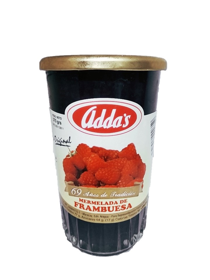 MERMELADA ADDAS 370GR FRAMBUESA