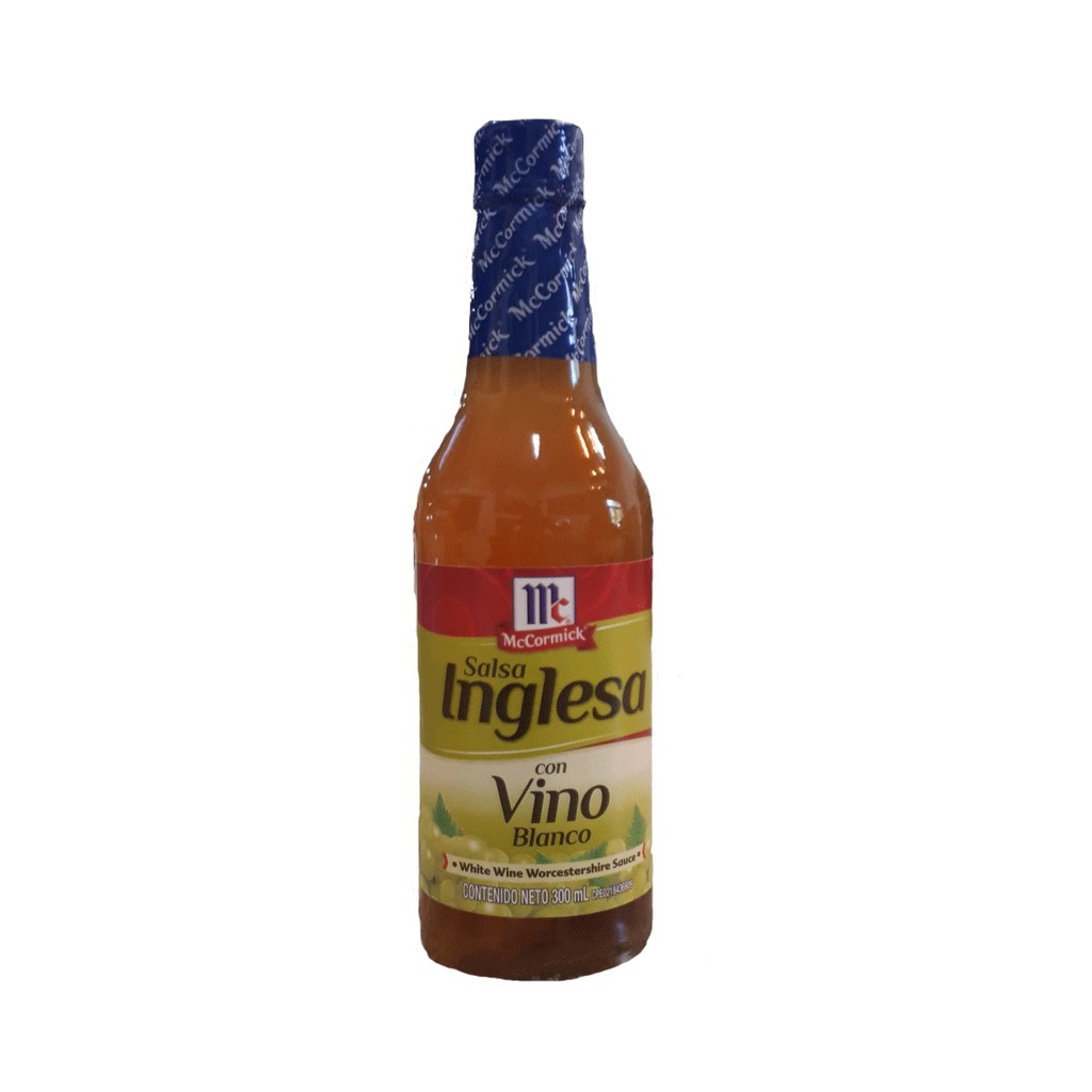 SALSA MCCORMICK 300ML INGLESA VINO BLAN