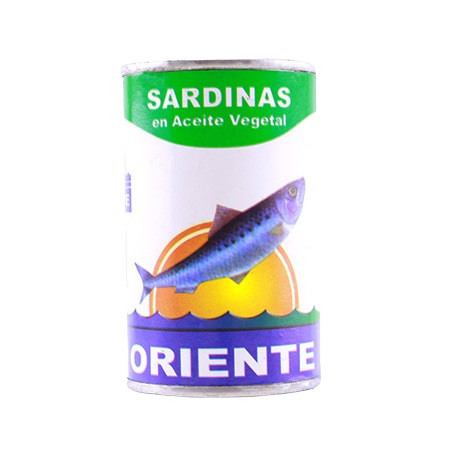 SARDINA ORIENTE 170GR EN ACEITE VEGETAL